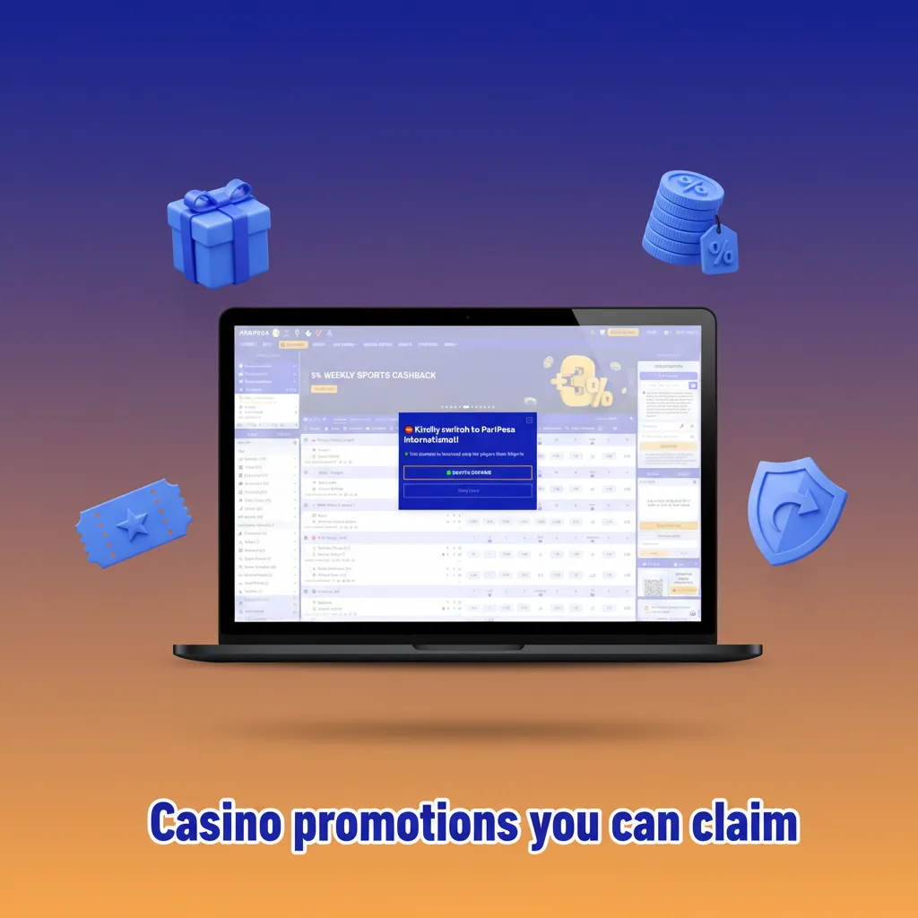 Casino promos: Monday Slots Reload 50% + 40 spins; 10% Weekly Cashback; 5% Live Rebate; Daily Prize Drops & Tournaments.