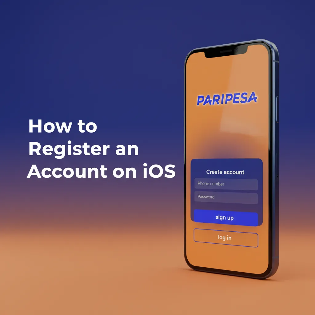 iOS signup guide: tap Sign Up, enter phone/email & password, choose Nigeria and NGN, add promo code, confirm via SMS/email.
