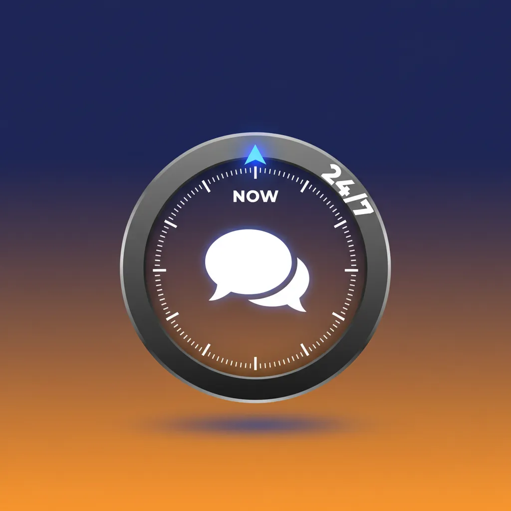 Illustration of Paripesa live chat: 24/7 support for login, KYC, deposits, withdrawals, and bet issues.