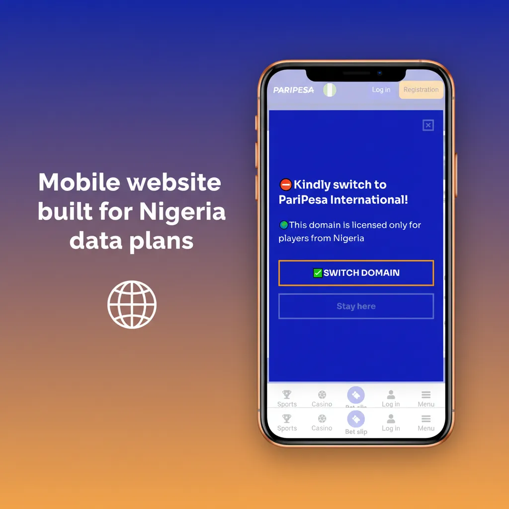 Mobile betting site optimized for Nigeria: low-data, NGN payments, live markets, Cash Out, fast on 3G.