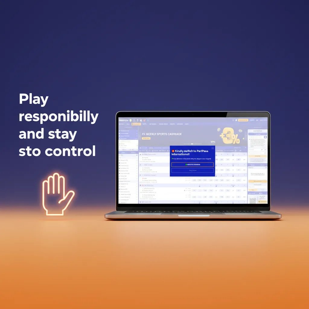 Responsible betting poster: set deposit/loss limits, bankroll control, breaks, don't chase losses, 18+, legal, seek help.