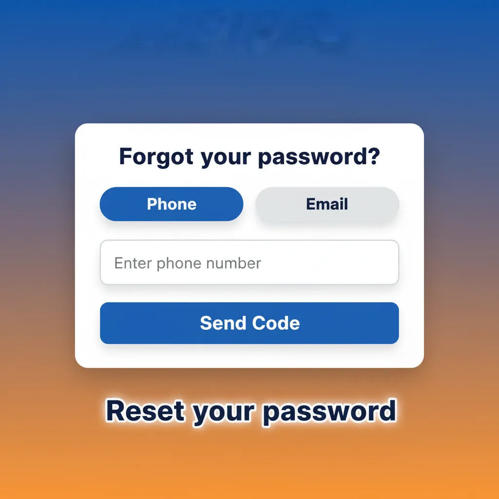 Reset your Paripesa password: Forgot Password, choose email or SMS, enter contact, use code/link, log in, enable 2FA.