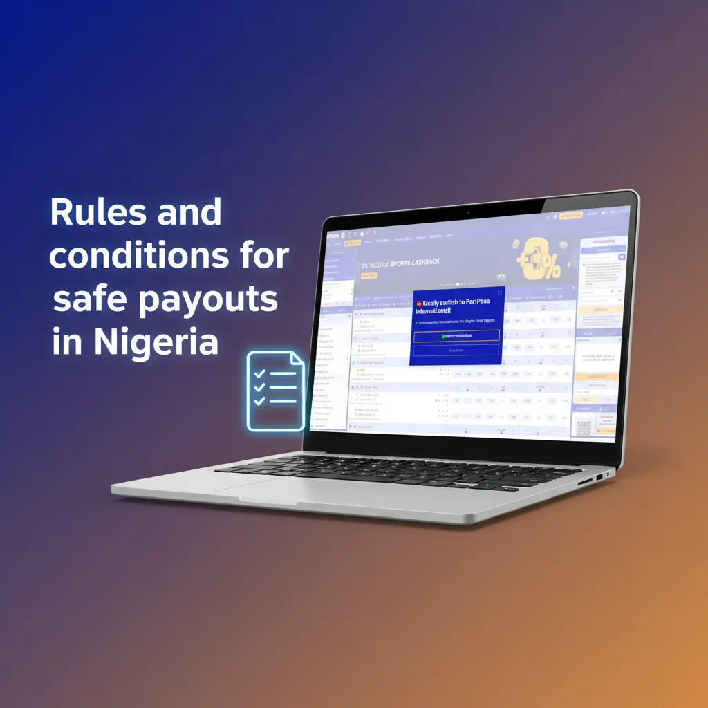 Safe payouts in Nigeria: KYC name match, AML checks, source return, bonus wagering, limits, NGN payouts.