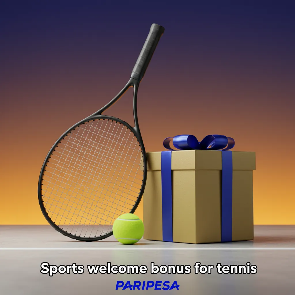 Paripesa tennis welcome bonus in Nigeria: 100% 1st deposit up to ₦100,000. Min deposit, 5x acca wagering. T&Cs apply.