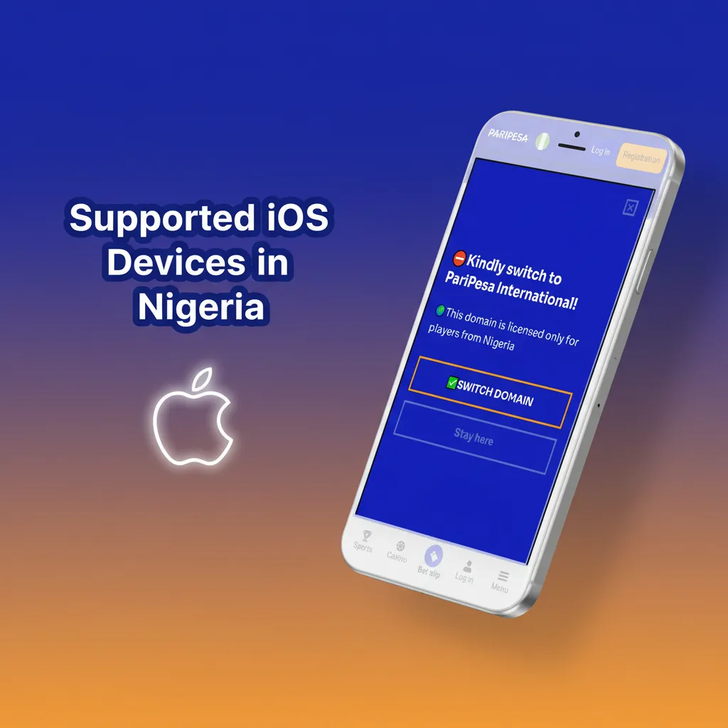 Supported iOS devices in Nigeria: iPhone 8-15, SE 2+, XR/XS/XS Max; iPad 7+, Pro, Air 3+; iPod touch 7; iOS 12+