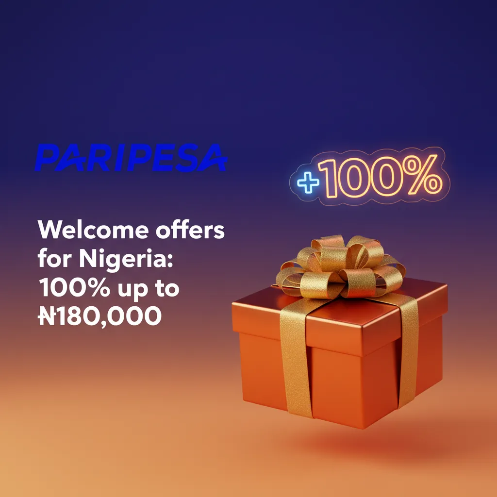 New users in Nigeria: 100% up to ₦180,000 bonus for sports and casino; opt in, deposit NGN; wagering applies