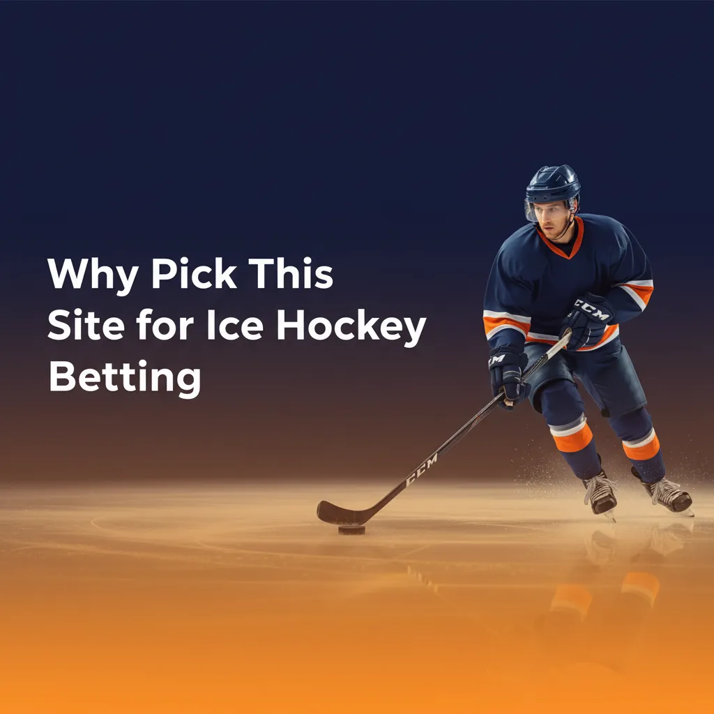 Graphic lists ice hockey betting perks: wide markets, sharp odds, live stats, cash out, fast NGN, ACCAs, responsible tools.