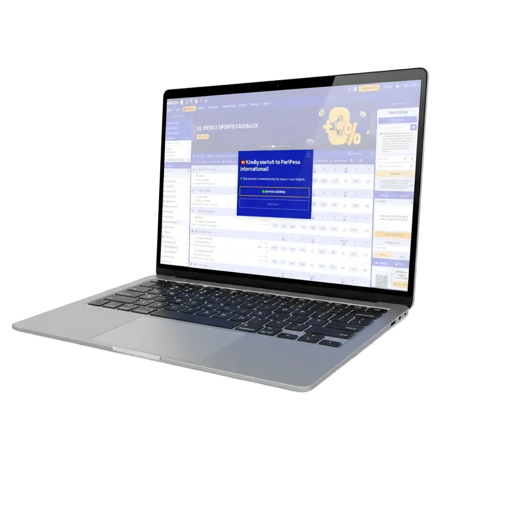 Paripesa PC download in Nigeria, desktop app for Windows and macOS with live casino, roulette, slots.