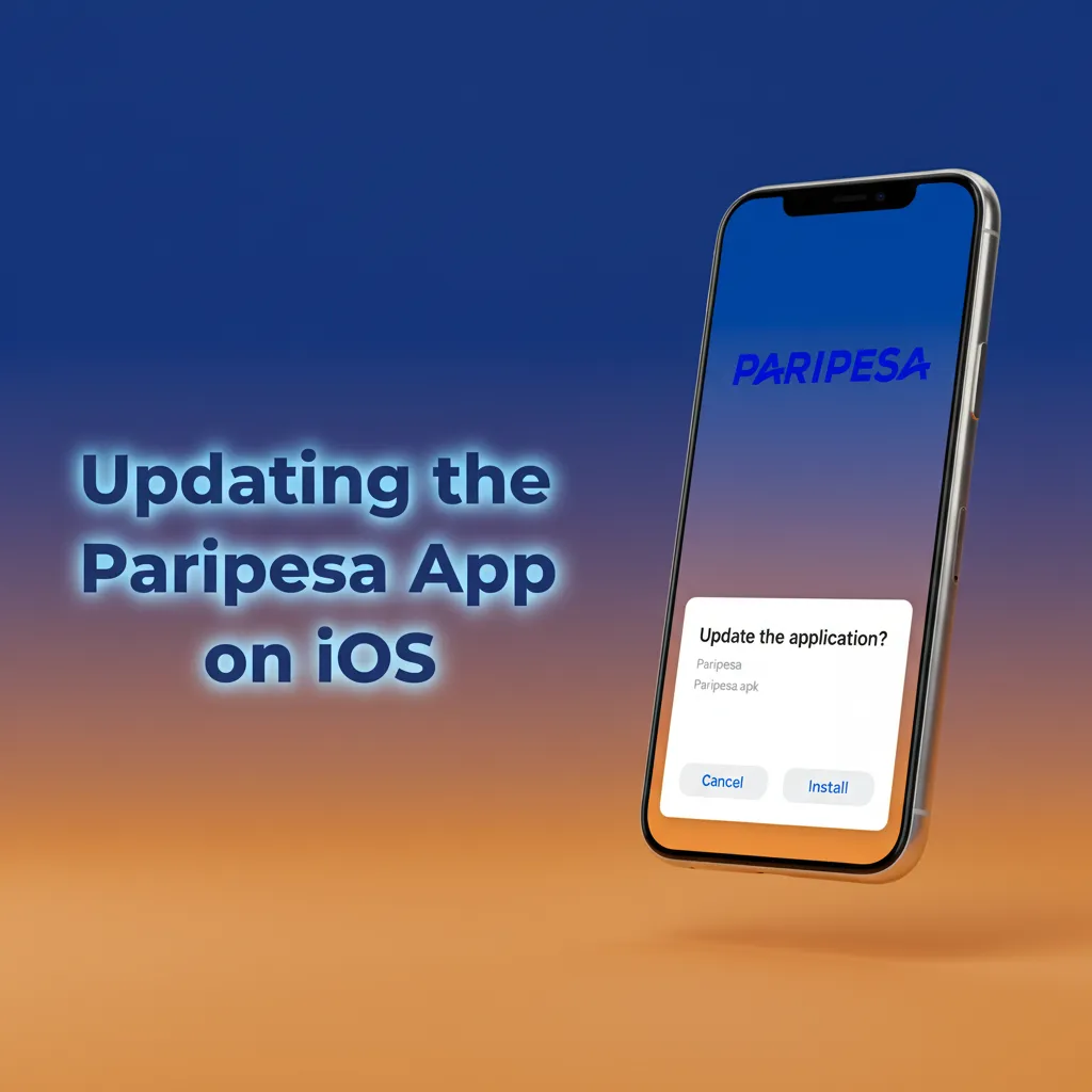 Paripesa iOS web app updates automatically. Features and odds refresh on open, no App Store downloads.