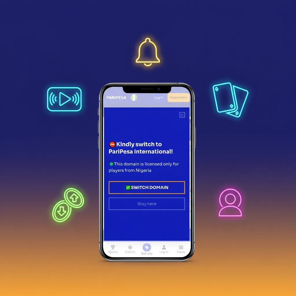 Paripesa iOS features: NGN payments, 100% welcome bonus, live betting, slots & casino, Face ID login, low data, 24/7 support