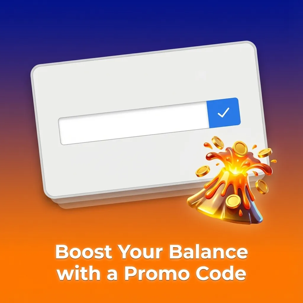 Player entering PPBONUS promo code on Coin Volcano registration screen to unlock bonus offers and free bets