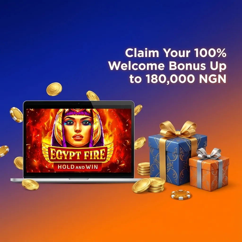 Paripesa 100% welcome bonus up to 180,000 NGN for new Nigerian casino players with 35x wagering requirement