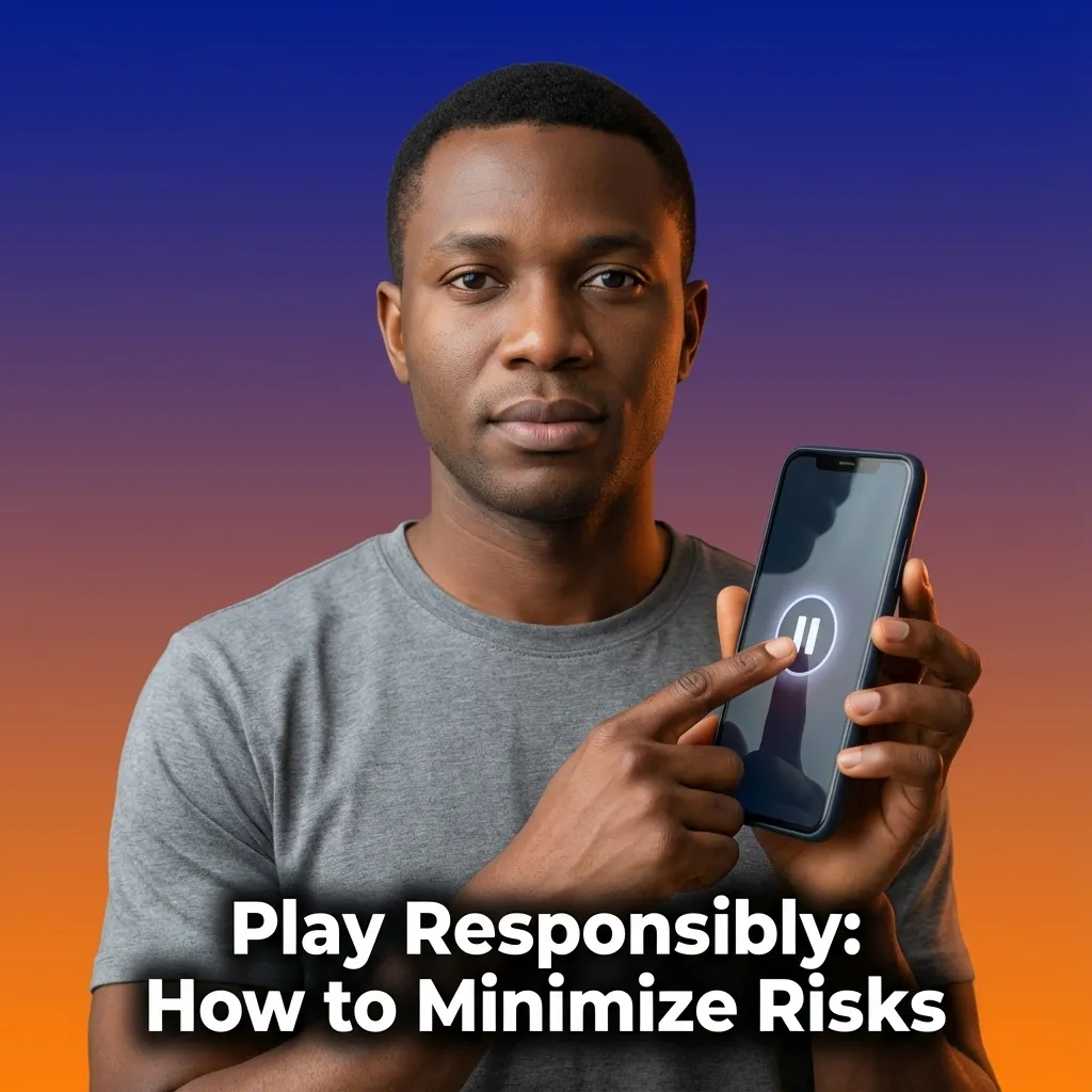 Responsible gambling tips showing budget planning, loss limits, and mental health resources for safe play.