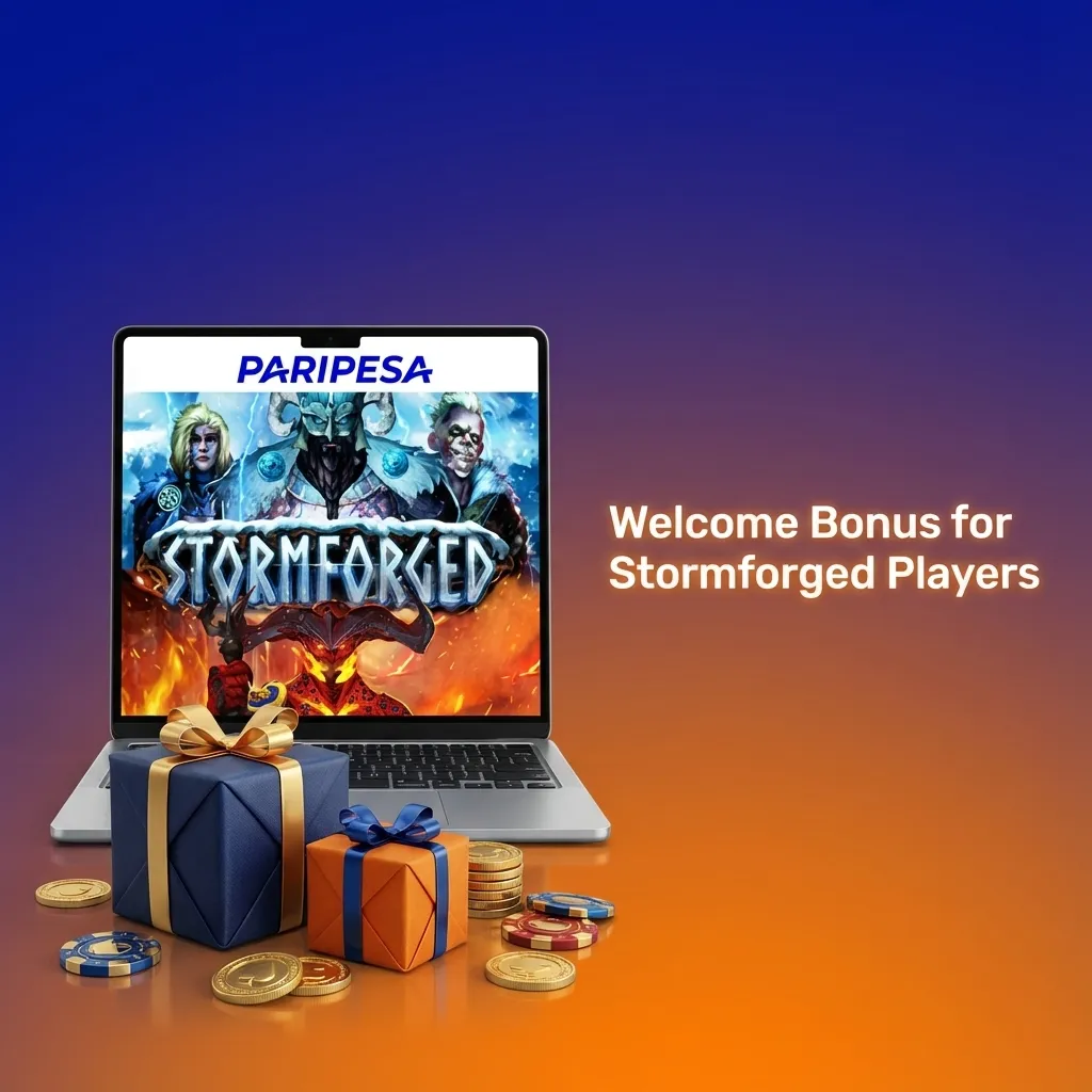 Nigerian players claiming 100% welcome bonus up to 180,000 NGN for Stormforged casino with deposit requirement details